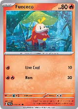 Fuecoco (023/182) — card price
