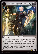 Tonoris, Might of Humanity (013) — card price
