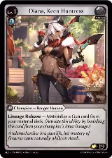 Diana, Keen Huntress (008), Alchemical Revolution — Grand Archive card price