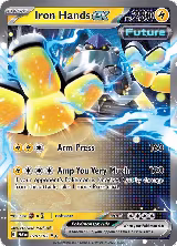 Iron Hands ex - 070/182 (070/182), Paradox Rift — Pokémon card price