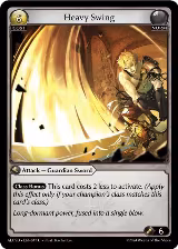 Heavy Swing (047), Alchemical Revolution Starter Decks — Grand Archive card price