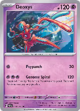 Deoxys (074/182), Paradox Rift — Pokémon card price