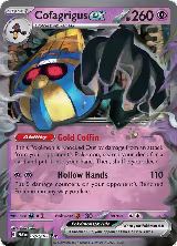 Cofagrigus ex (076/182), Paradox Rift — Pokémon card price