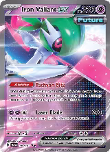 Iron Valiant ex - 089/182 (089/182), Paradox Rift — Pokémon card price