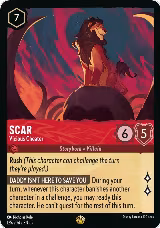 Scar - Vicious Cheater (125/204) — card price