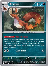 Thievul (120/182), Paradox Rift — Pokémon card price