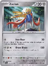 Zacian (136/182), Paradox Rift — Pokémon card price