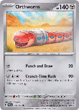 Orthworm (138/182), Paradox Rift — Pokémon card price
