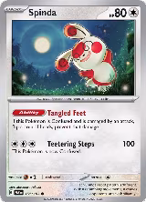 Spinda (151/182), Paradox Rift — Pokémon card price