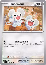 Tandemaus - 153/182 (153/182), Paradox Rift — Pokémon card price