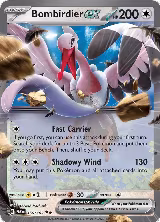 Bombirdier ex (156/182), Paradox Rift — Pokémon card price