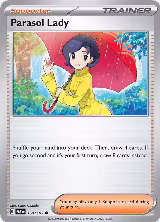 Parasol Lady (169/182), Paradox Rift — Pokémon card price