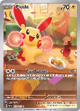 Plusle - 193/182 (193/182), Paradox Rift — Pokémon card price