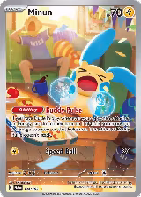 Minun - 194/182 (194/182), Paradox Rift — Pokémon card price