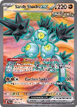 Sandy Shocks ex - 228/182 (228/182) — card price