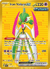 Iron Valiant ex - 261/182 (261/182), Paradox Rift — Pokémon card price