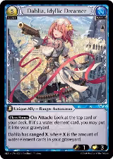 Dahlia, Idyllic Dreamer (128), Alchemical Revolution — Grand Archive card price