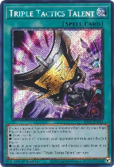 Triple Tactics Talent (Platinum Secret Rare) (RA01-EN063), 25th Anniversary Rarity Collection — Yu-Gi-Oh! card price
