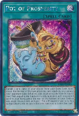 Pot of Prosperity (Platinum Secret Rare) (RA01-EN066) — card price