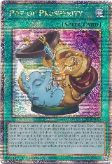 Pot of Prosperity (Quarter Century Secret Rare) (RA01-EN066) — card price