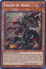 Fallen of Albaz (Secret Rare) (RA01-EN021), 25th Anniversary Rarity Collection — Yu-Gi-Oh! card price