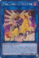 Knightmare Unicorn (Alternate Art) (Platinum Secret Rare) (RA01-EN043), 25th Anniversary Rarity Collection — Yu-Gi-Oh! card price