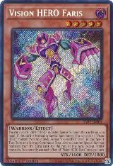 Vision HERO Faris (Secret Rare) (RA01-EN004) — card price