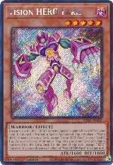 Vision HERO Faris (Platinum Secret Rare) (RA01-EN004) — card price
