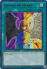 Change of Heart (UR) (RA01-EN050), 25th Anniversary Rarity Collection — Yu-Gi-Oh! card price