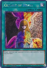 Change of Heart (Platinum Secret Rare) (RA01-EN050), 25th Anniversary Rarity Collection — Yu-Gi-Oh! card price