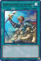 Reinforcement of the Army (UR) (RA01-EN051), 25th Anniversary Rarity Collection — Yu-Gi-Oh! card price