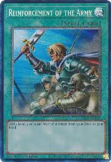 Reinforcement of the Army (PCR) (RA01-EN051), 25th Anniversary Rarity Collection — Yu-Gi-Oh! card price