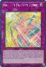 Harpie's Feather Storm (Platinum Secret Rare) (RA01-EN073), 25th Anniversary Rarity Collection — Yu-Gi-Oh! card price