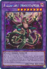 Predaplant Dragostapelia (Platinum Secret Rare) (RA01-EN027), 25th Anniversary Rarity Collection — Yu-Gi-Oh! card price