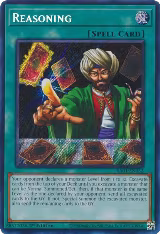 Reasoning (Secret Rare) (RA01-EN052), 25th Anniversary Rarity Collection — Yu-Gi-Oh! card price