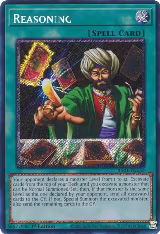 Reasoning (Platinum Secret Rare) (RA01-EN052), 25th Anniversary Rarity Collection — Yu-Gi-Oh! card price