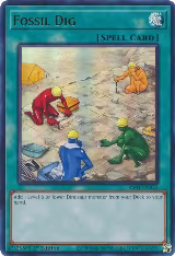 Fossil Dig (UR) (RA01-EN053), 25th Anniversary Rarity Collection — Yu-Gi-Oh! card price
