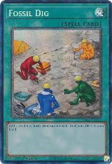 Fossil Dig (PCR) (RA01-EN053), 25th Anniversary Rarity Collection — Yu-Gi-Oh! card price