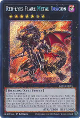 Red-Eyes Flare Metal Dragon (Platinum Secret Rare) (RA01-EN038) — card price