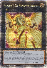 Number 100: Numeron Dragon (Quarter Century Secret Rare) (RA01-EN039) — card price