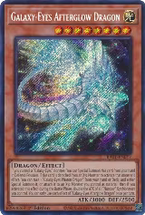 Galaxy-Eyes Afterglow Dragon (Secret Rare) (RA01-EN017) — card price