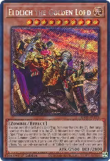 Eldlich the Golden Lord (Alternate Art) (Platinum Secret Rare) (RA01-EN019), 25th Anniversary Rarity Collection — Yu-Gi-Oh! card price