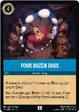 Four Dozen Eggs (163/204), Rise of the Floodborn — Lorcana card price