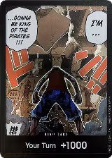 DON!! Card (Luffy vs. Crocodile) (Devil Fruits Collection Vol. 1), One Piece Promotion Cards — One Piece card price