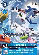 Gomamon (Alternate Art) (BT14-020 SR) — card price
