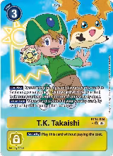 T.K. Takaishi (Alternate Art) (BT14-084 R) — card price