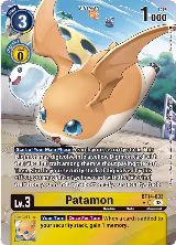Patamon (Alternate Art) (BT14-033 SR), Blast Ace — Digimon card price