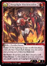 Forgelight Shieldmaiden (110), Alchemical Revolution — Grand Archive card price