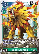 SaberLeomon (BT14-054 U) — card price