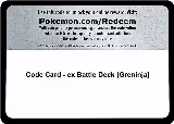 Code Card - ex Battle Deck [Greninja], Miscellaneous Cards & Products — Pokémon card price